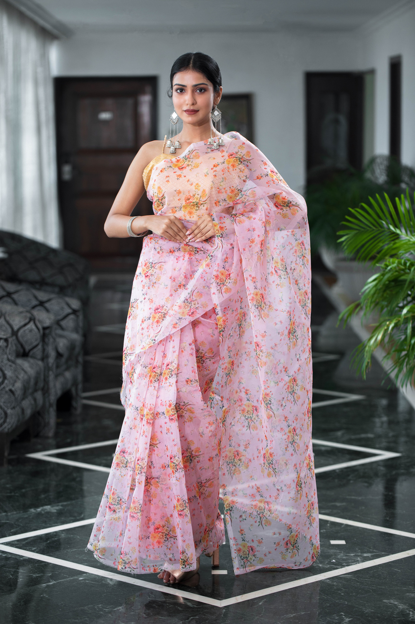 Organza Sarees